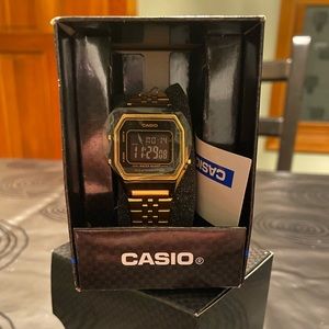Gold Casio Watch